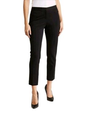NEW Amanda + Chelsea Alex Pant Knit Trousers Black Sz 0 Strech Ankle Modern Fit